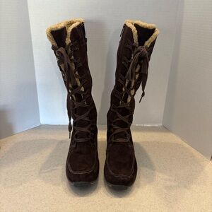 Timberland Earthkeeper Dark Brown Side Zipper Winter Boots